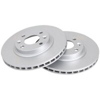 2 brake discs ventilated Ø 258 mm 22 mm A.B.S. for...