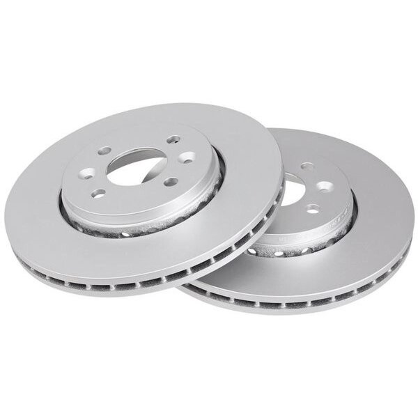 2 brake discs ventilated Ø 280 mm 24 mm A.B.S. for RENAULT MEGANE and others