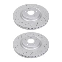 2 Bremsscheiben gelocht belüftet Ø 344 mm 32...