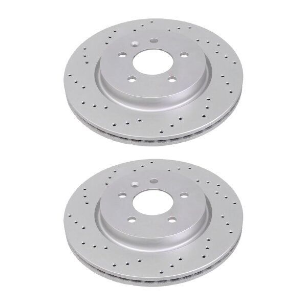2 brake discs ventilated Ø 315 mm 23 mm A.B.S. for OPEL ASTRA and others