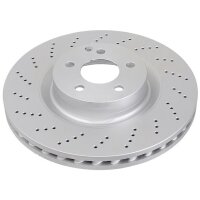 Bremsscheibe vorne 344mm A.B.S. für MERCEDES E-KLASSE