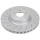 2 brake discs perforated ventilated Ø 344 mm 32 mm A.B.S. for e.g. MB E-CLASS