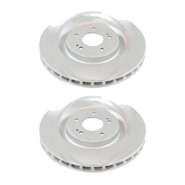 2 Bremsscheiben belüftet Ø 350 mm 32 mm A.B.S. für MITSUBISHI LANCER