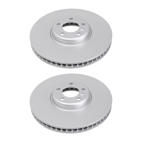 2 brake discs ventilated Ø 374 mm 36 mm A.B.S. for BMW 7 Series and others