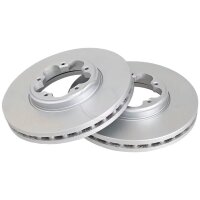 2 brake discs ventilated Ø 288 mm 33 mm A.B.S. for...