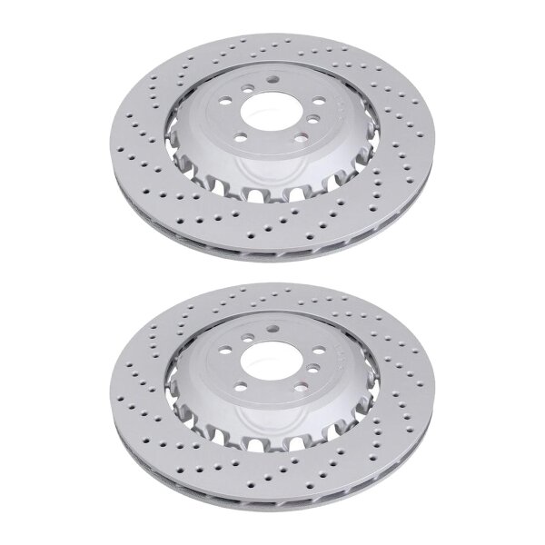 2 brake discs two-piece brake discs Ø 396 mm 24 mm A.B.S. for BMW 5 series