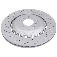 Brake disc rear left 396mm ABS for BMW 5