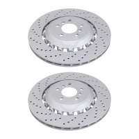 2 brake discs two-piece brake discs Ø 396 mm 24 mm...