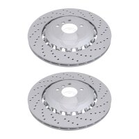 2 brake discs two-piece brake discs Ø 396 mm 24 mm...
