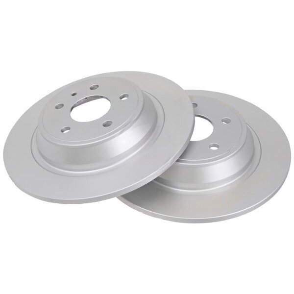 2 brake discs full Ø 302 mm 11 mm A.B.S. for FORD MONDEO and others