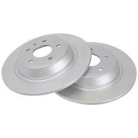 2 brake discs full Ø 302 mm 11 mm A.B.S. for FORD...