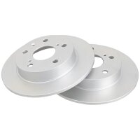 2 brake discs full Ø 259 mm 9 mm A.B.S. for SUZUKI...