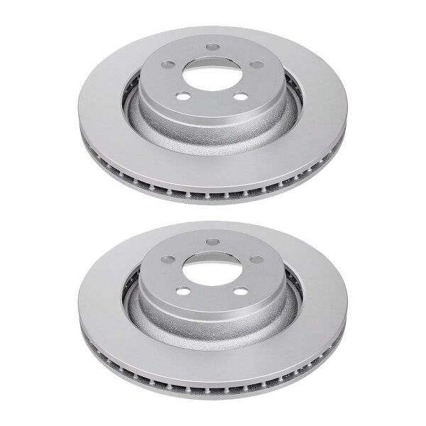 2 brake discs ventilated Ø 332 mm 28.1 mm A.B.S. for DODGE NITRO and others
