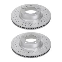 2 brake discs ventilated Ø 330 mm 28 mm A.B.S. for...