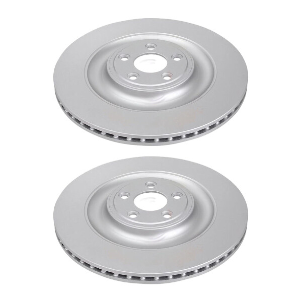 2 brake discs ventilated Ø 376 mm 26 mm A.B.S. for JAGUAR F-TYPE and others