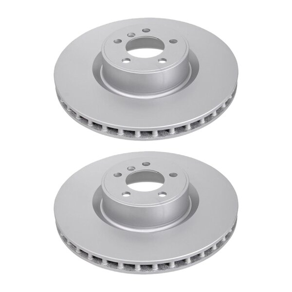 2 brake discs ventilated Ø 380 mm 34 mm A.B.S. for LAND ROVER RANGE ROVER III