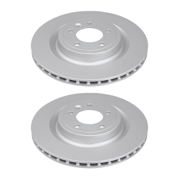 2 brake discs ventilated Ø 350 mm 25 mm A.B.S. for LAND ROVER and others