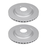 2 brake discs ventilated Ø 350 mm 25 mm A.B.S. for...