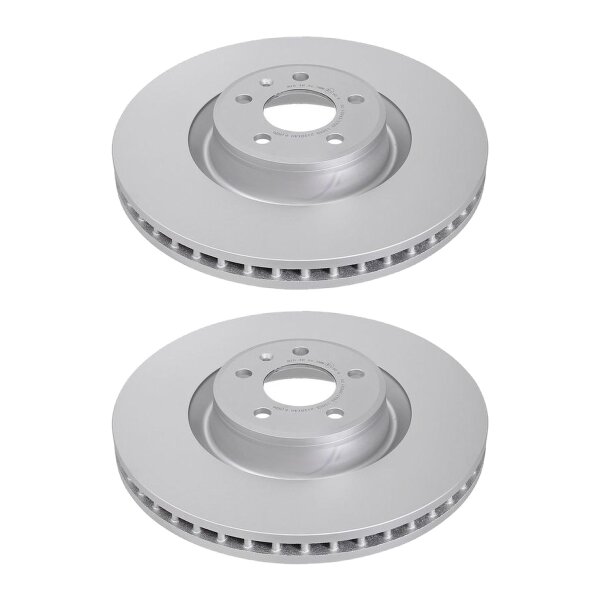 2 brake discs ventilated Ø 356 mm 34 mm A.B.S. for AUDI A6 and others