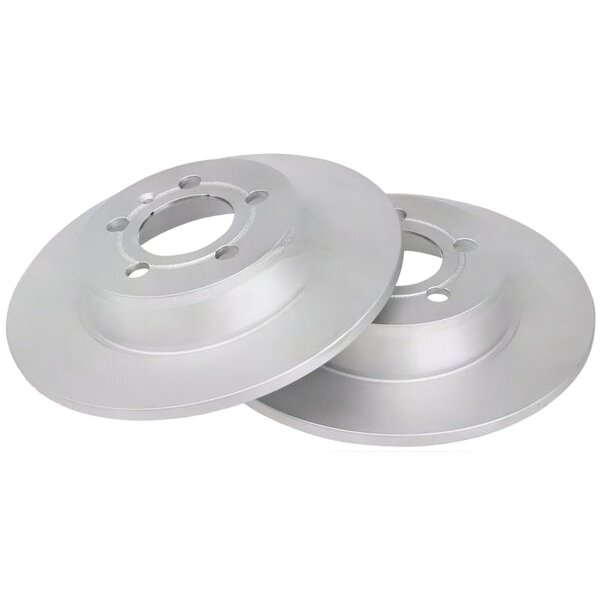 2 brake discs fully non-ventilated Ø 272 mm 10 mm A.B.S. for AUDI A1 and others