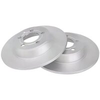 2 brake discs fully non-ventilated Ø 272 mm 10 mm...
