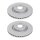 2 brake discs ventilated Ø 350 mm 32 mm A.B.S. for MB GL-CLASS and others