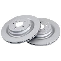 2 brake discs ventilated Ø 345 mm 22 mm A.B.S. for...