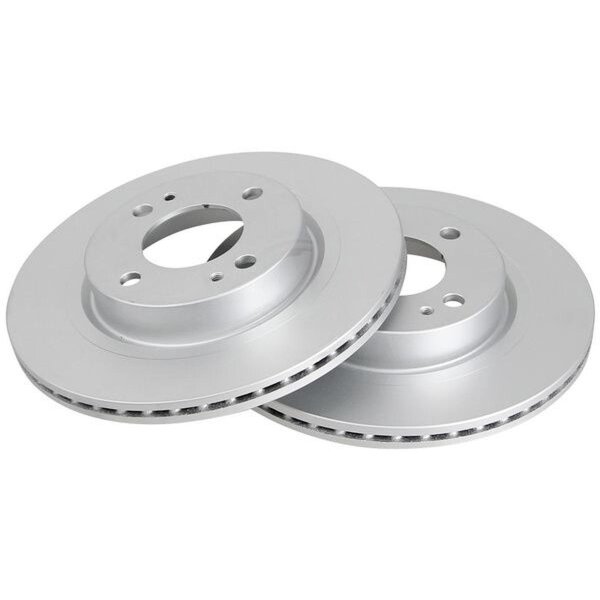 2 brake discs ventilated Ø 251 mm 17 mm A.B.S. for MITSUBISHI SPACE and others