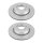 2 brake discs ventilated Ø 328 mm 20 mm A.B.S. for BMW 3 Series and others