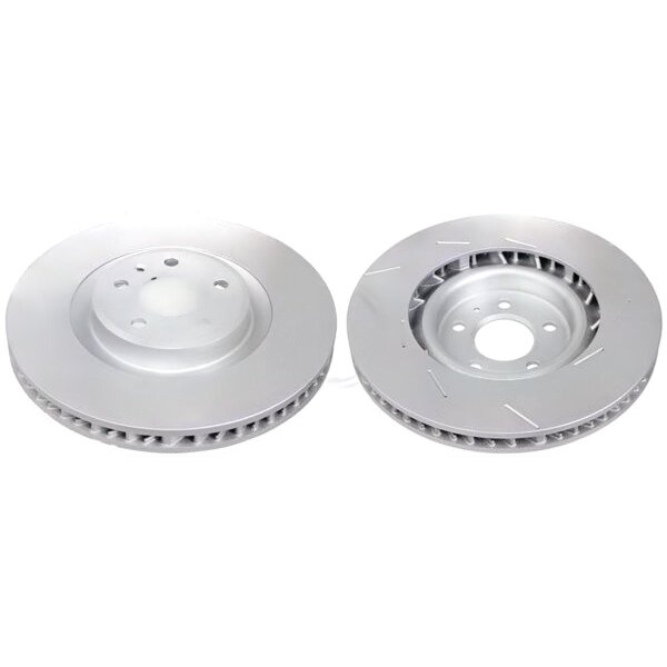 2 Bremsscheiben belüftet Ø 350 mm 34 mm A.B.S. für PORSCHE MACAN