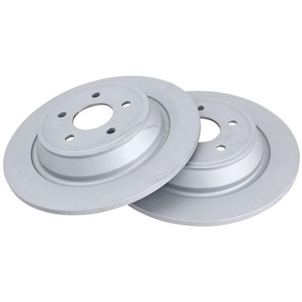 2 brake discs full Ø 316 mm 11.5 mm A.B.S. for FORD KUGA and others