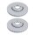 2 brake discs ventilated Ø 328 mm 30 mm A.B.S. for VOLVO XC90 and others