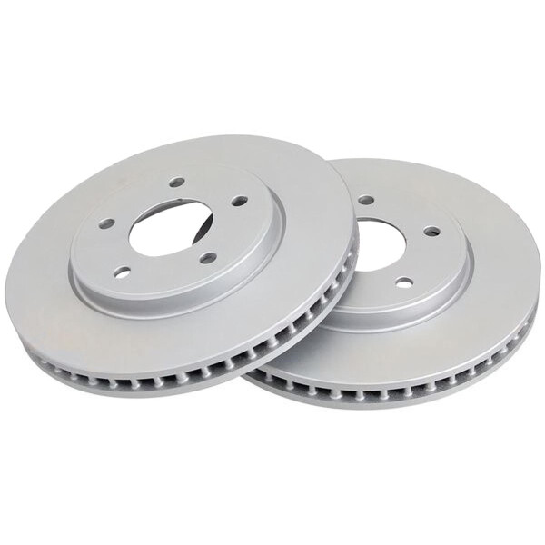 2 brake discs ventilated Ø 283 mm 28 mm A.B.S. for NISSAN LEAF and others