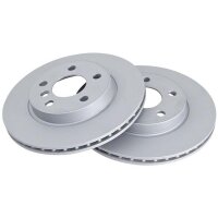 2 brake discs ventilated Ø 280 mm 20 mm A.B.S. for...