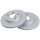 2 brake discs ventilated Ø 280 mm 20 mm A.B.S. for BMW i3 and others