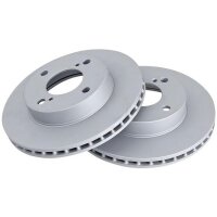 2 brake discs ventilated Ø 231 mm 20 mm A.B.S. for...