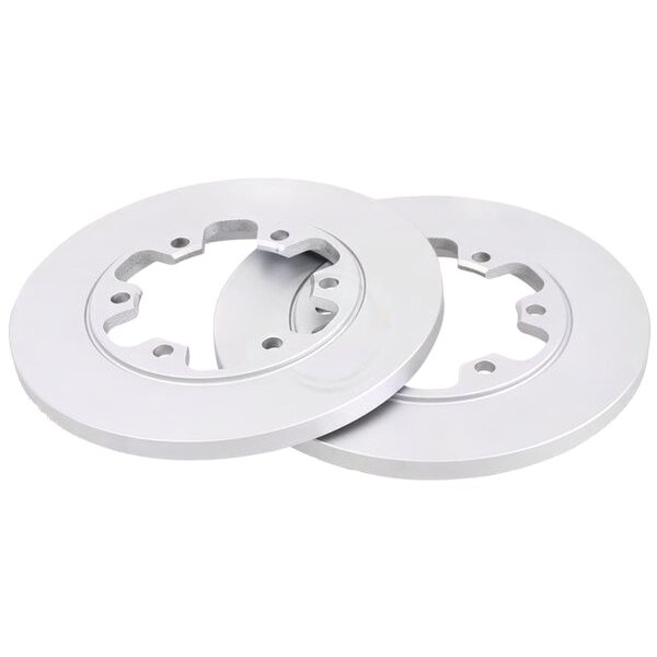 2 brake discs full Ø 308 mm 18 mm A.B.S. for FORD TRANSIT and others