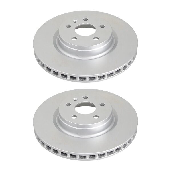 2 brake discs ventilated Ø 355 mm 32 mm A.B.S. for TESLA MODEL and others