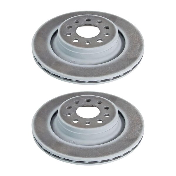 2 brake discs ventilated Ø 330 mm 22 mm A.B.S. for MASERATI GHIBLI and others