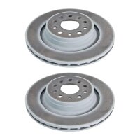 2 brake discs ventilated Ø 330 mm 22 mm A.B.S. for...