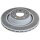 2 brake discs ventilated Ø 330 mm 22 mm A.B.S. for MASERATI GHIBLI and others