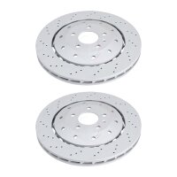 2 brake discs two-piece brake discs Ø 356 mm 28 mm...