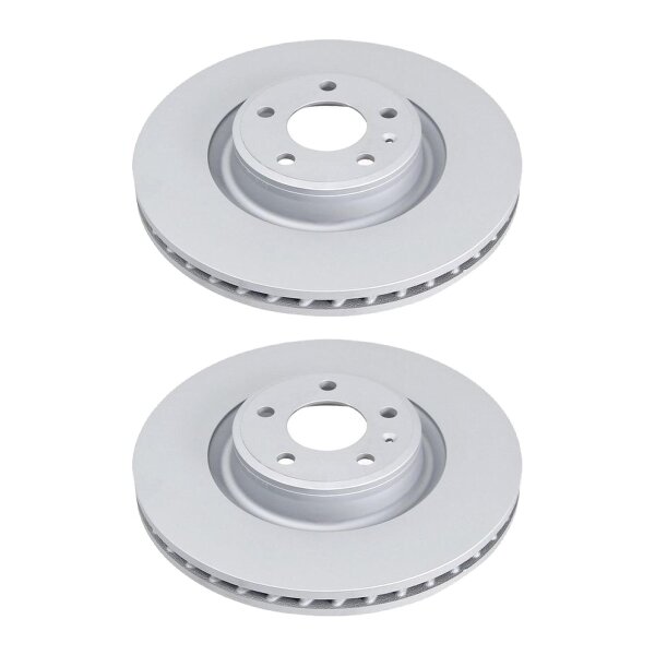 2 brake discs ventilated Ø 338 mm 30 mm A.B.S. for AUDI Q5 and others