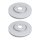 2 brake discs ventilated Ø 350 mm 32 mm A.B.S. for JAGUAR F-PACE and others