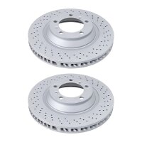 2 brake discs ventilated Ø 340 mm 34 mm A.B.S. for...