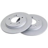 2 brake discs full Ø 262 mm 10 mm A.B.S. for...