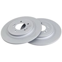 2 brake discs full Ø 302 mm 10 mm A.B.S. for...
