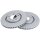 2 brake discs ventilated Ø 294 mm 22 mm A.B.S. for PEUGEOT EXPERT and others