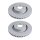 2 brake discs ventilated Ø 352 mm 32 mm A.B.S. for FORD USA and others