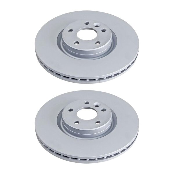 2 brake discs ventilated Ø 324 mm 28 mm A.B.S. for VOLVO XC60 and others
